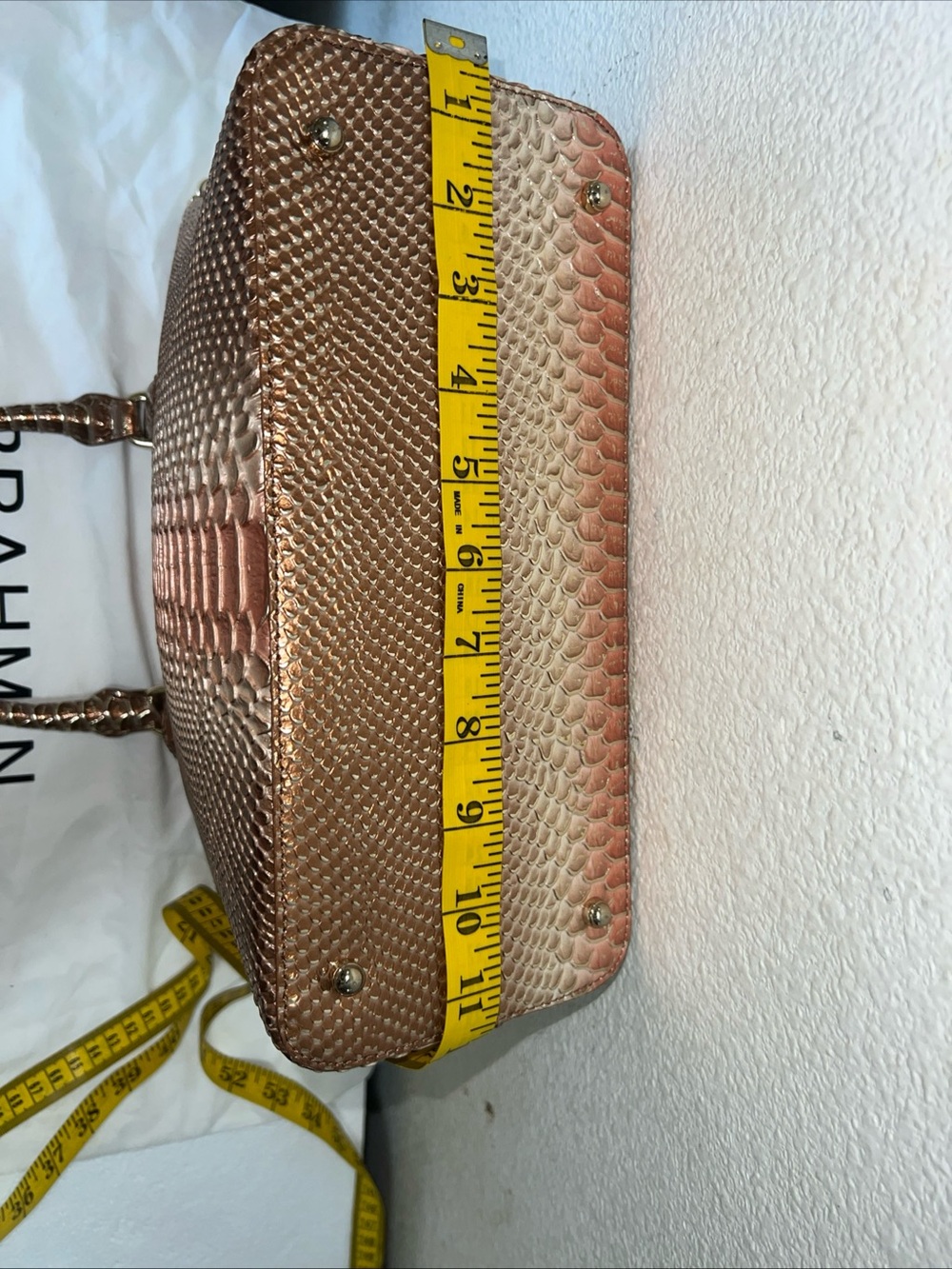 Brahmin Duxbury Cocoa Bay Crossbody Bag With Dust Bag - Picture 6 of 8